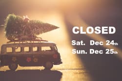 Closed for Christmas Event Tile