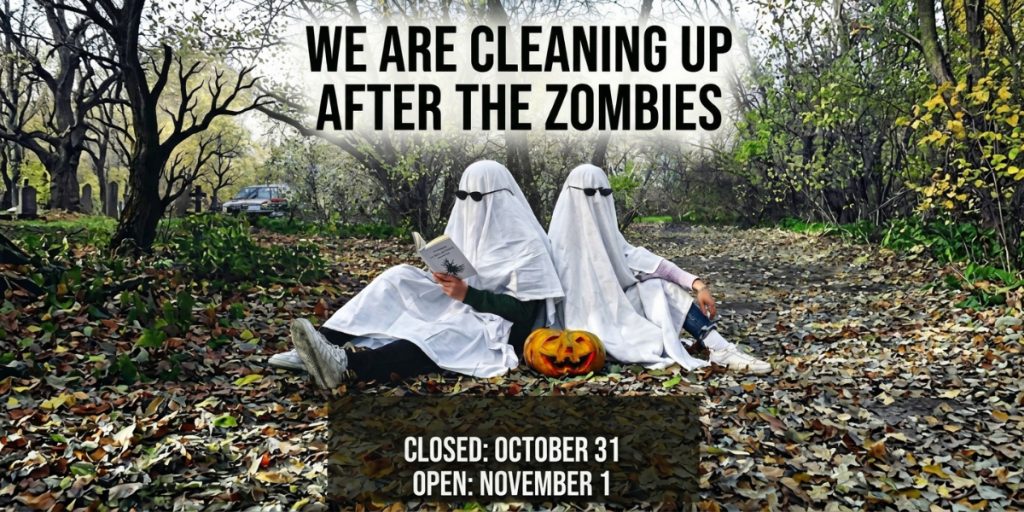 Closed for Halloween